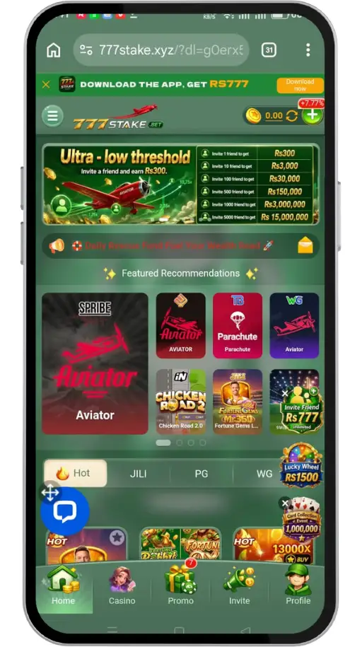 777STAKE game Download